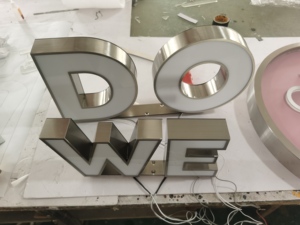 Al Aire Libre personalizado LED Canal Tienda signo LED letra LED signo marquesina letras letrero - Product Image 5