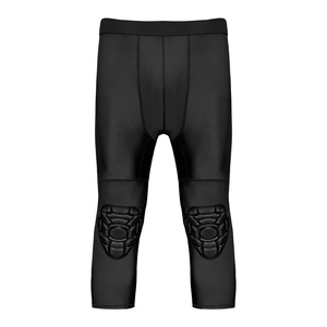 Vente en gros 3/4 Basketball Jeans Collants Pantalons <span class=keywords><strong>Protection</strong></span> des genoux, Pantalons de sport <span class=keywords><strong>Protection</strong></span> sportive - Product Image 1