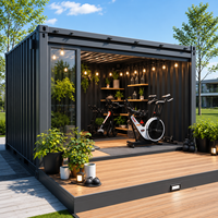 2026 Conteneur maritime 20ft 40ft pour salle de sport modulaire préfabriquée extérieure en acier résistant aux intempéries