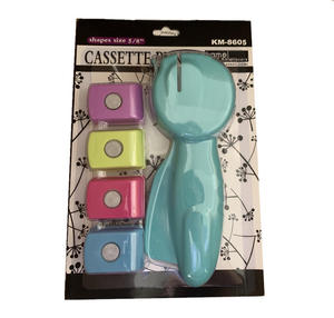 Juego <span class=keywords><strong>de</strong></span> perforadoras <span class=keywords><strong>de</strong></span> mano intercambiables, perforadoras <span class=keywords><strong>de</strong></span> papel para manualidades para niños <span class=keywords><strong>de</strong></span> jardín <span class=keywords><strong>de</strong></span> infantes para cortar a mano y manualidades - Product Image 2