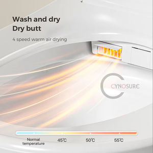 Inodoro Inteligente Suspendido en la Pared WC con Tanque de Agua Incorporado y Funcionamiento Automático Juego Completo con Tubería de Entrada de Agua Válvula Angular y Soporte - Product Image 2