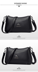 Sacs à main de luxe pour femmes, sacs à main en cuir PU souple pour femmes, petits sacs à bandoulière et sacs à main pour femmes - Product Image 4