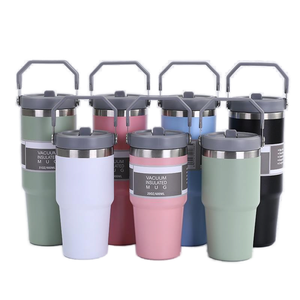 กระติกน้ำร้อนสแตนเลสแบบพกพาความจุสูงผนังสองชั้น6-12ชั่วโมงฉนวนกันความร้อนเป็นมิตรกับสิ่งแวดล้อม - Product Image 1