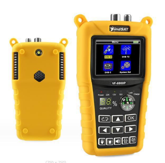 VF-6800P SAT Finder S2+T2+C Combo FindSAT HD Satellite Finder Meter