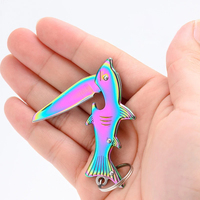 Mini couteau pliant extérieur EDC outil pratique déballage livraison Express porte-clés pendentif couteau pliant couteau à fruits