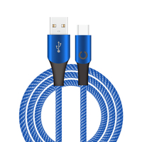 Offre Spéciale 1.2m Nylon Tresse Charge Rapide Plusieurs Câble De Charge Usb Pour Iphone/type-c/android
