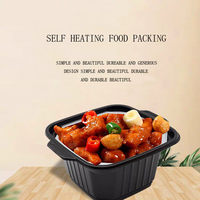 Boîte à repas auto-chauffante pour plats à emporter de Thaïlande, très vendue, pour réchauffer les aliments