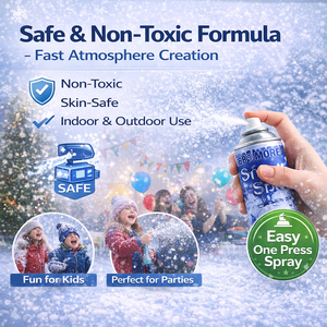 Spray Neve in Schiuma di Alta Qualità per Decorazioni Natalizie e Feste - Offerta Imperdibile - Product Image 4
