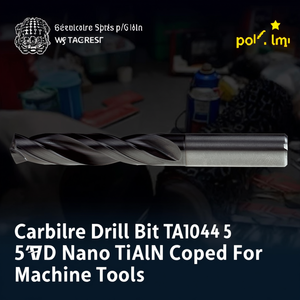 Foret en carbure TA1044 5xD Nano TiAlN revêtu pour machines-outils - Product Image 3