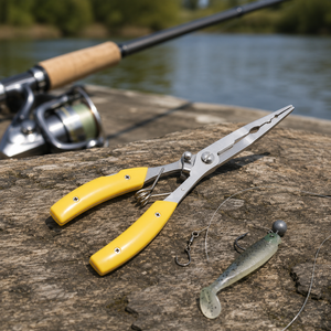 Pince à leurres <span class=keywords><strong>de</strong></span> pêche longue portée, coupe-<span class=keywords><strong>ligne</strong></span>, décrocheur d'hameçons, ouvre-anneaux fendus, Alicates Pesca, pour eau salée et eau douce, équipement <span class=keywords><strong>de</strong></span> kayak - Product Image 3