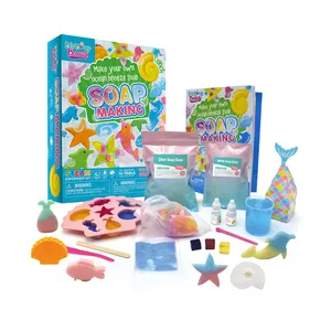 Hot Sell Zeep Maken Ambachtelijke Kit Kinderen Speelgoed Kunst En Ambacht Voor Kind Meisje Leeftijd 8-12 Jaar Oude Diy Science Kits Voor Kinderen