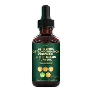 Жидкие капли берберина с перцем для поддержки иммунитета у взрослых, растительная добавка, 60 мл, 2 мл ежедневная доза, не для беременных женщин - Product Image 1