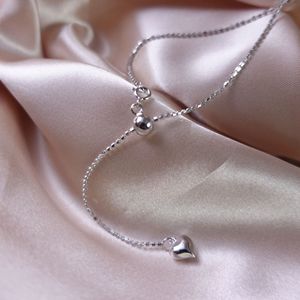 FYXL1262G 925 Sterling Silver Zircon <b>Box</b> Chain Necklace Adjustable Length 60cm Gold Plated White & Black Gift - Product Image 4