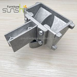 Conector de Aluminio Sunshine <span class=keywords><strong>CO4</strong></span> de 3 Vías y 25 mm, Resistente, para Muebles Industriales, con Conector de Leva para Marcos de Escritorio Multiusos - Product Image 5
