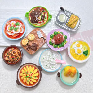 Accessoires en résine pour churros et pattes de <span class=keywords><strong>cochon</strong></span>, décorations gourmandes DIY, plats de spécialité, ornements pour réfrigérateur - Product Image 1