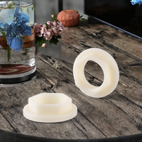 Adaptateur de robinet pour réservoir d'eau en plastique durable avec filetage femelle de 1/2 pouce, raccord de salle de bain, aquarium, écrou de blocage, norme DIN