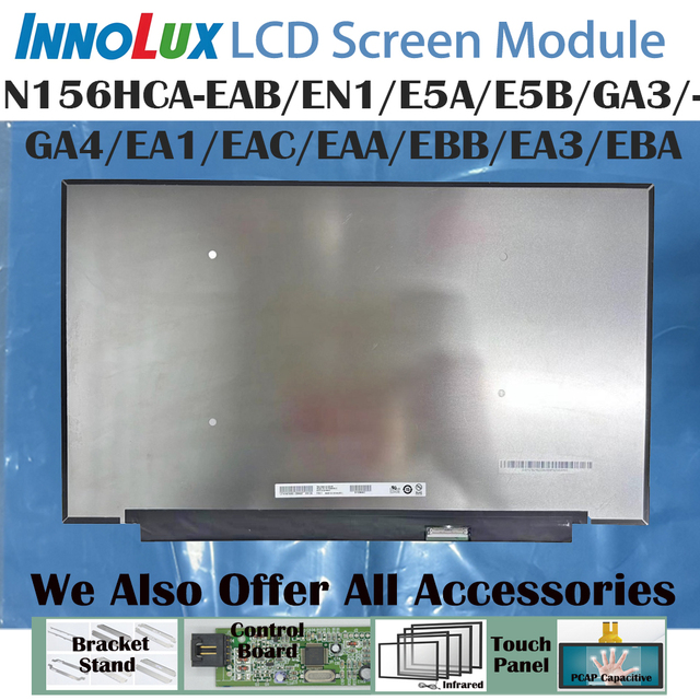 1920*1080, 700:1 N156HCA-EAB/EN1/E5A/E5B/GA3/GA4/EA1/EAC/EAA/EBB/EA3/EBA  No Touch 30 Pins LCD Screen Module Laptop LCD Screen