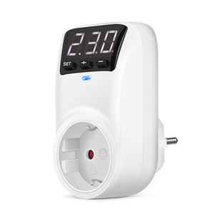 Digital Voltage Protector 230V AC Single Phase Automatic Reset Over Under Voltage <b>Stabilizer</b> With Display - Product Image 2