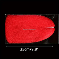 Matériel de montage de mouches 16 couleurs 50 cm, fibres synthétiques, poils, fibre de soie EP pour leurres de pêche en rivière, mouches de pêche au vairon et aux poissons-appâts