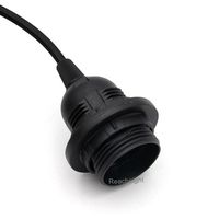 Kits de suspension de rose de plafond raccords de support de lampe à vis Mini petit contrôle de commutateur en métal en plastique de fer alimenté par ca pour les hôtels