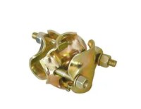 Coupleur double pivotant pour échafaudage en acier galvanisé OEM, norme EN74/BS139
