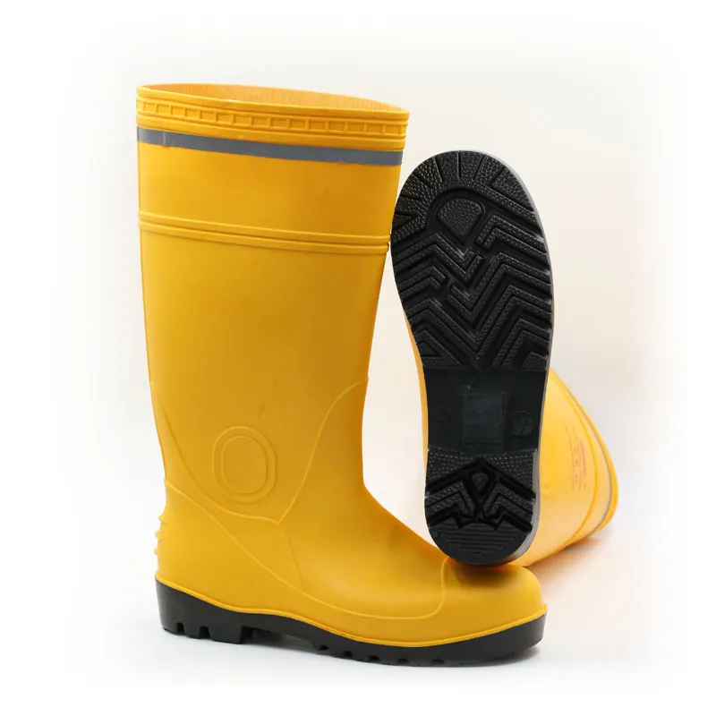 Botas impermeables antideslizantes de PVC para hombre y mujer, zapatos de pvc para la lluvia, para exteriores, de fábrica