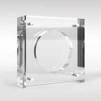 Perspex/एक्रिलिक सिक्का प्रदर्शन के मामले एक्रिलिक प्रदर्शन के मामले
