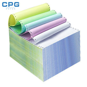 Feuilles de papier autocopiantes A4 2 plis NCR de qualité supérieure, personnalisées en gros pour reçus et factures de bureau - Product Image 1