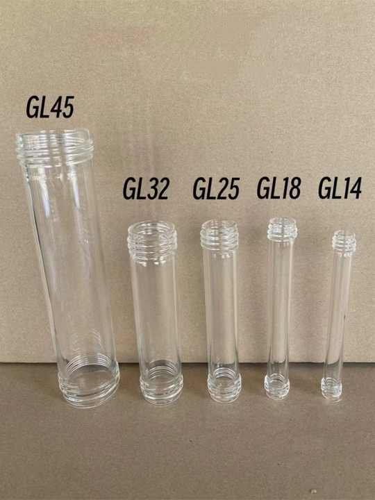 Gl14 Screw Threaded Borosilicate Glass Tubes for Lab
