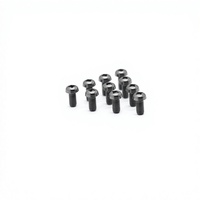 Visserie en titane Ti6Al4V à tête plate Torx plaquée arc-en-ciel, vis anti-rouille usinée CNC pour pièces automobiles et de vélo personnalisées