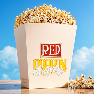 Cartone animato principessa Popcorn scatola rosa arcobaleno tema decorazione per feste forniture di caramelle contenitore per <span class=keywords><strong>la</strong></span> celebrazione del compleanno - Product Image 1