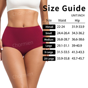Hot Selling Four <strong>Layers</strong> <strong>Mid</strong> Waist Sexy Leak Proof High Absorption Menstrual Panties for Girls - Product Image 5