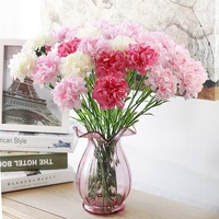 JFD AC-001 Vente en gros de tiges de carnations artificielles, fleurs de carnation pour la décoration