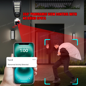 <span class=keywords><strong>Lampione</strong></span> Solare 4G All-in-One con Telecamera ETENDA ETD-SG-200W Lampada di Sicurezza Intelligente con Sensore Radar Controllo Remoto IP65 Impermeabile 6V - Product Image 5