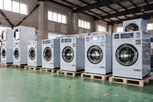 Lavadora y Secadora Industrial Comercial de Acero Inoxidable Totalmente Automática que Funciona con Monedas para Lavandería/Hospital/Hotel - Product Image 4