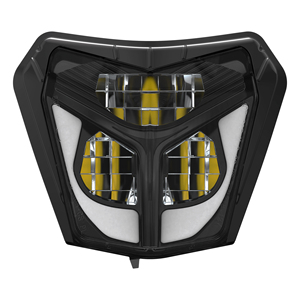 Nouveau Supermoto Dirt Bike Réflecteur Led Phare Pour <span class=keywords><strong>KTM</strong></span> Enduro EXC / EXC-F EXCF 125 200 Salut/Lo Faisceau Phare Pour <span class=keywords><strong>SX</strong></span> SXF SMC R <span class=keywords><strong>690</strong></span> - Product Image 1