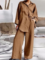 Ensemble 2 pièces pour femmes musulmanes, tunique tunique surdimensionnée, ensemble haut de pantalon, survêtement deux pièces, costume arabe turc de Dubaï