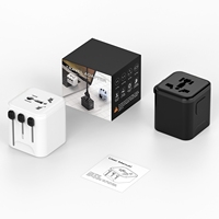 Chargeurs secteur GAN 100W, adaptateur international pour accessoires, charge rapide QC 3.0, adaptateur de chargeur mural rapide pour téléphone