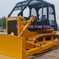 Machines forestières Shantui SD22F Bulldozer de type forestier pour l'exploitation forestière Shantui SD22F Bulldozer avec treuil