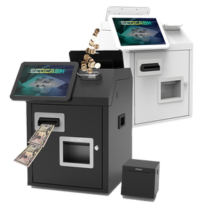 Автоматический работающий высокоскоростной киоск с самооплатой умный Банкомат Ecocash для магазина и розничной торговли - Product Image 3
