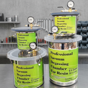 OEM Customizable Vacuum Degassing Chamber for Resin Casting, Degassing Silicones, Epoxies and Wood Stabilization - Product Image 2