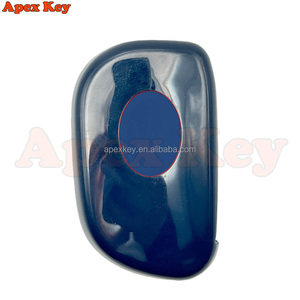 Carcasa de Llave de Coche con Control Remoto de 3 Botones para Maserati Gran Turismo Quattroporte, Llave de Repuesto con Hoja Sin Cortar, Carcasa Negra de ABS - Product Image 4
