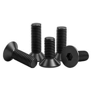 Vis de machine à tête fraisée Torx à <span class=keywords><strong>six</strong></span> lobes en acier inoxydable A2 A4 Inox M2 M3 M4 M5, vis hexagonale noire - Product Image 6