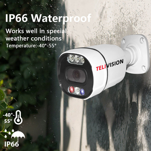 Caméra de sécurité CCTV 4K avec capture de visage IA, boîtier métallique, 8 canaux PoE, 5MP, alarme bidirectionnelle avec double clignotement, audio bidirectionnel - Product Image 6