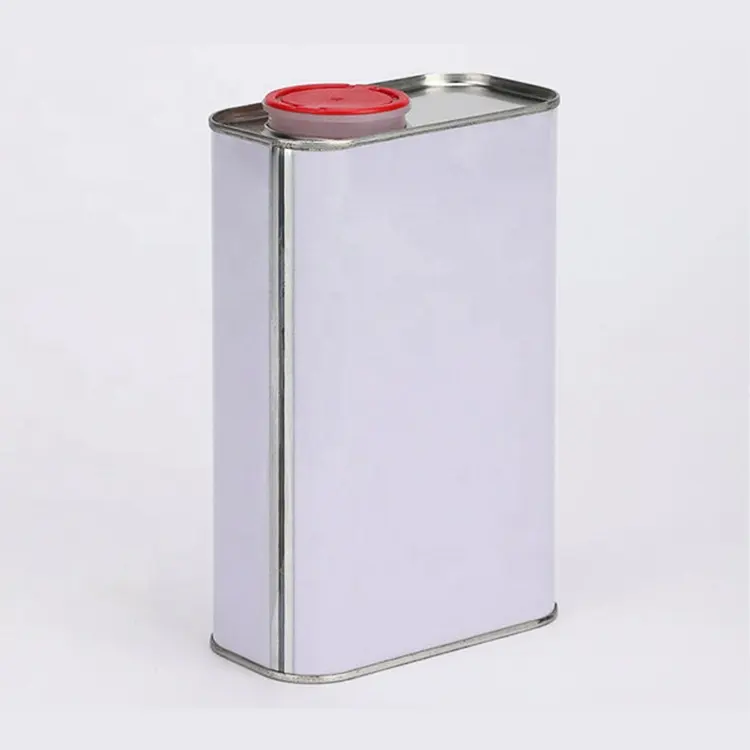 1 ליטר-20 ליטר מתכת מרובע עגול פח יכול עבור צבע עם כיסים גוף ריתוך דליי צבע ריק