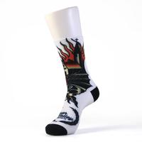 En gros Personnalisé Imprimé Sport Sublimation Chaussettes de Sport