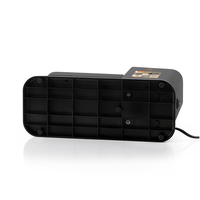 Machine à pâtes électrique 120W avec 5 niveaux d'épaisseur réglables et 3 accessoires en 1 pour la préparation de pâtes fraîches à la maison R.6622