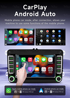 Autoradio Android 7 pouces BQCC avec CarPlay, lecteur multimédia pour VW Volkswagen Golf Polo Skoda Rapid Octavia Radio Tiguan Passat B7 Jetta