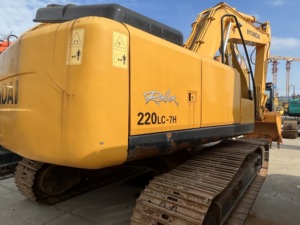 Excavadora Usada de Segunda Mano, Maquinaria para Movimiento de Tierras HYUNDAI 220LC-7H en Venta - Product Image 6