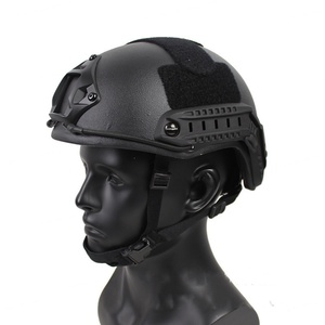 Casque FAST MH High Cut pour adultes, casque tactique léger en aramide pour sports de plein air, skateboard, en fibre de verre ABS rigide - Product Image 3